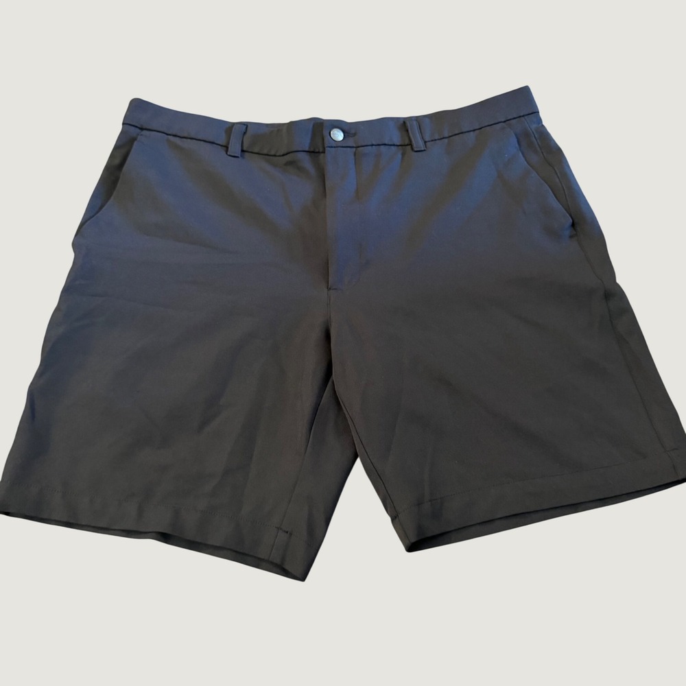 Callaway Golf Shorts 38 Mens Performance Flat Front Black Activewear